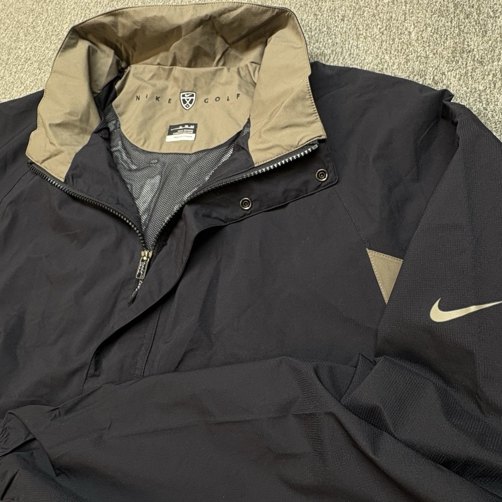 VTG Nike Golf Storm-FIT Light Full-Zip Rain Jacket Mens XL Waterproof Wind Y2K